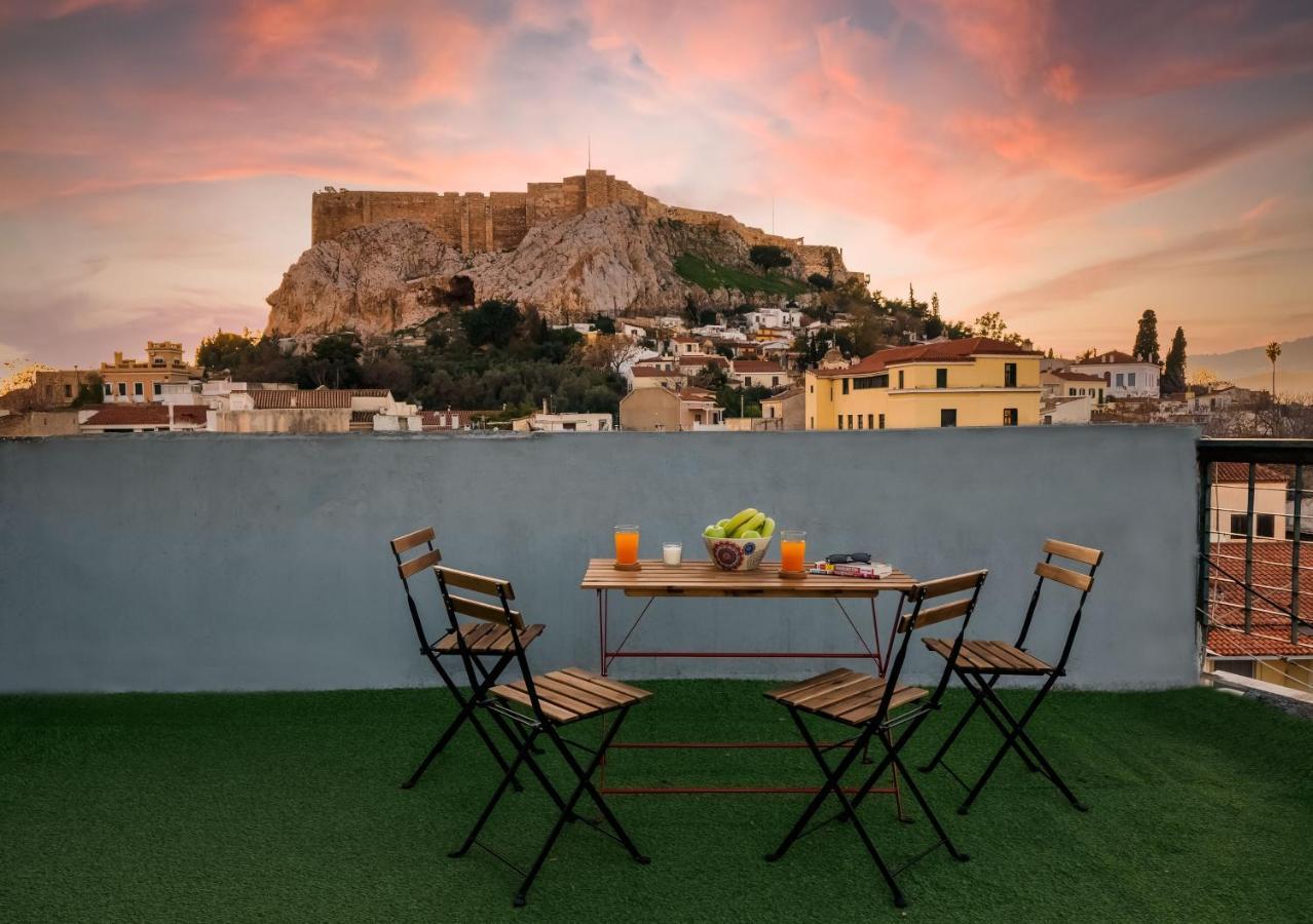 Plaka Apartment With Terrace View Athen Exterior foto